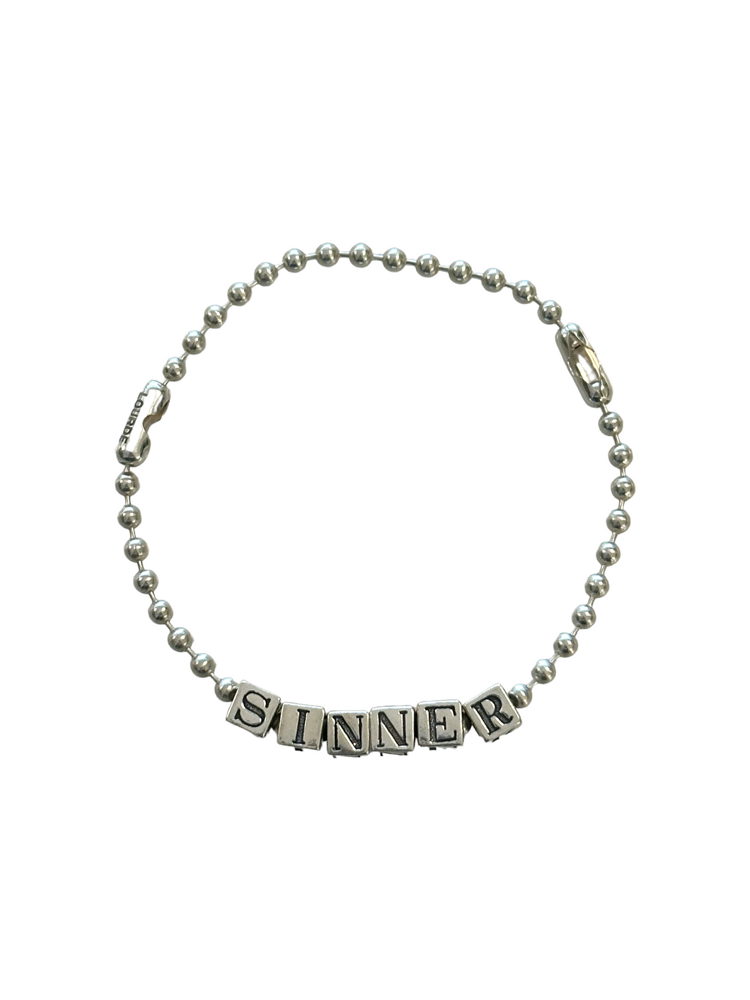 LOURDE “SINNER” STERLING SILVER BRACELET