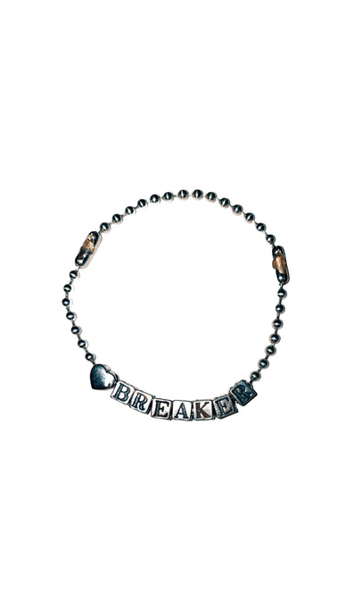 LOURDE  “HEARTBREAKER” STERLING SILVER BRACELET