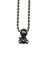 LOURDE VOODOO DOLL .925 SILVER CHARM NECKLACE